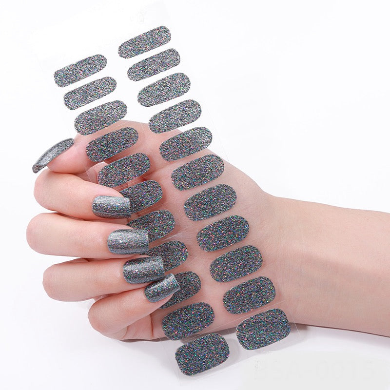 NO BAKE Gel Nail Strips- DESIGNS